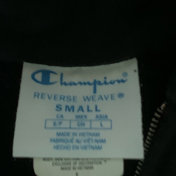 Champion black quarter zip - Picture 4 of 4